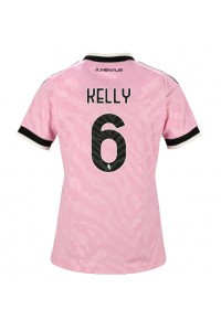 Juventus Lloyd Kelly #6 Jalkapallovaatteet Naisten Vieraspaita 2026-27 Lyhythihainen